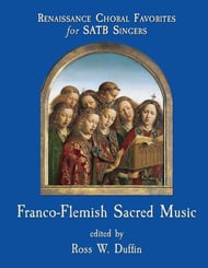 FRANCO-FLEMISH SACRED MUSIC SATB choral sheet music cover Thumbnail